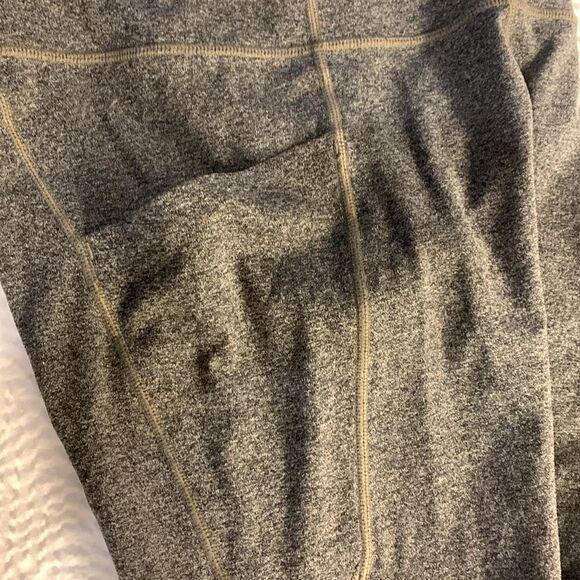 Athleta Gray Leggings stash pocket High Waist Full Length small - Picture 6 of 11